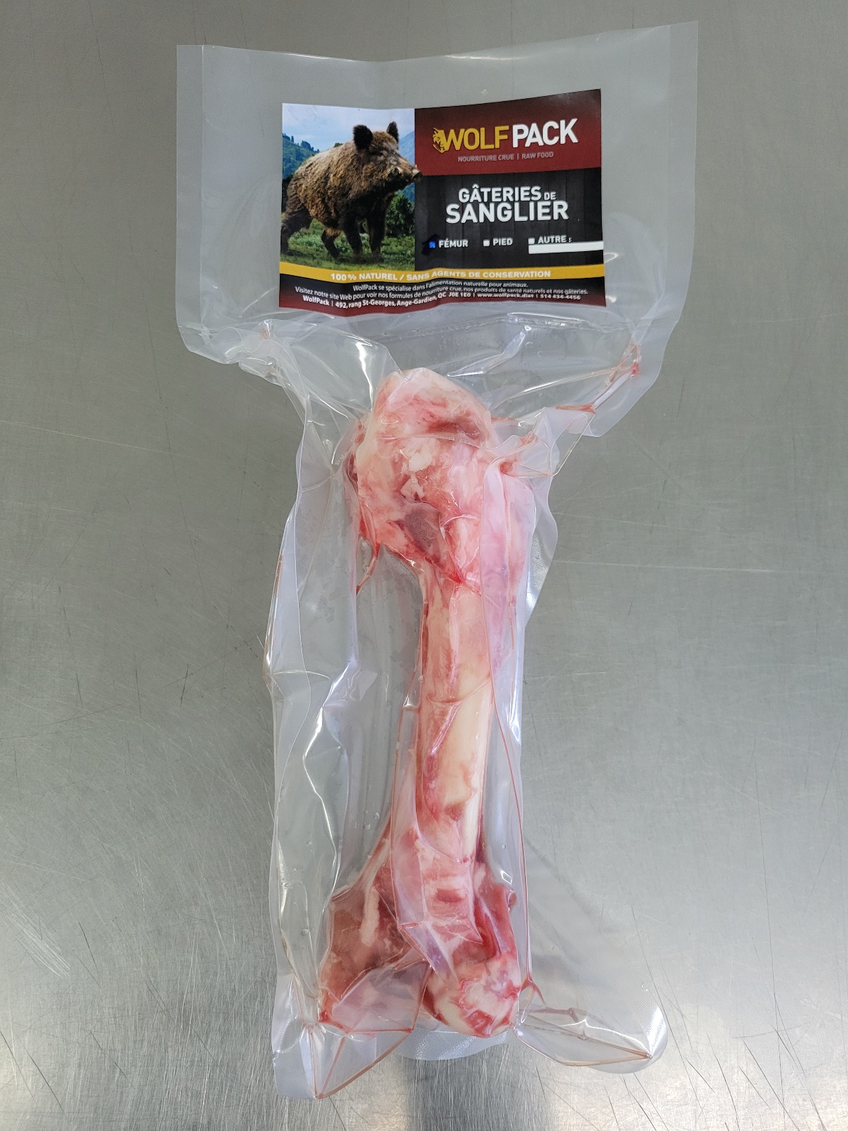 Fémur de sanglier (WolfPack)